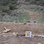 The second shooter site marked with orange