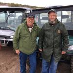 Judd and his brother Roxie both had smiles on their face as the morning went on.